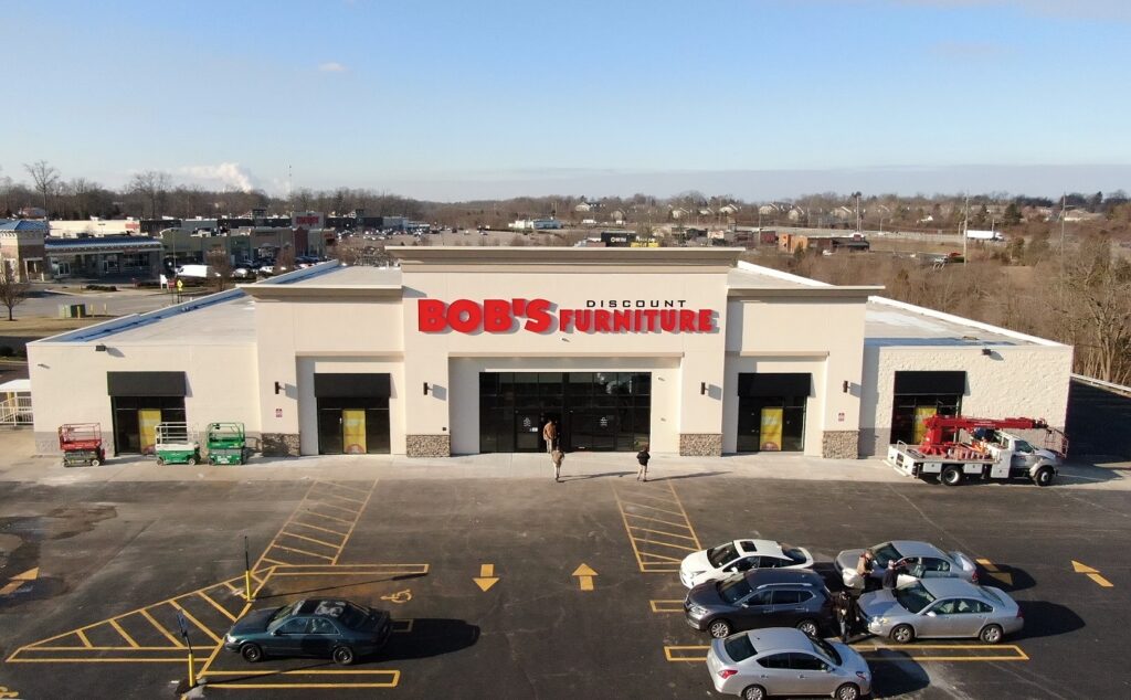 Net Lease Bob’s Discount Furniture Sale Arranged The Boulder Group